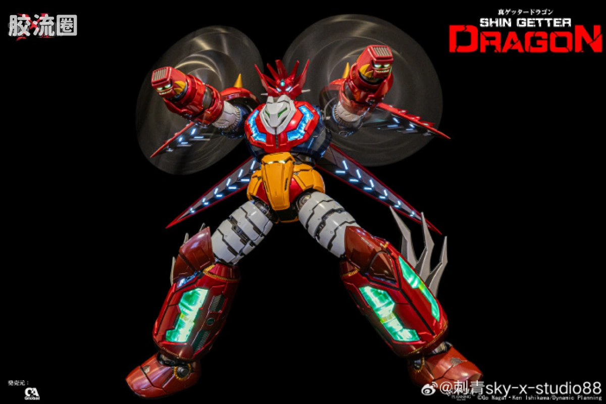 Sky X Studio 机甲成品玩具 Sky X Studio 机甲综合 SXD-21P 真盖塔龙 旋风&战损配件包 - 图片
