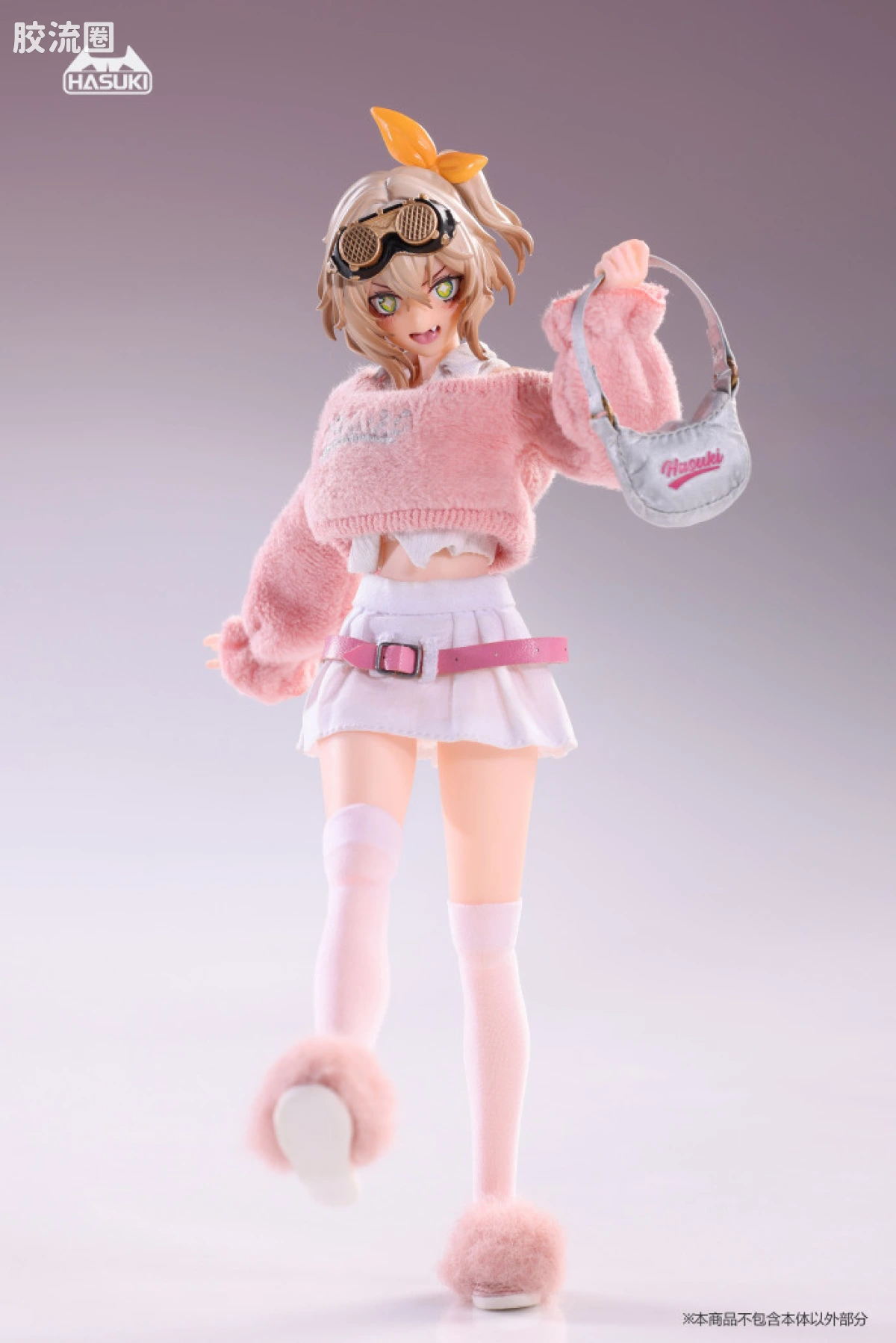 HASUKI-神猫跳动 手办与可动人形系列 服装套装 CS020 粉色辣妹套装 服装包 - 图片