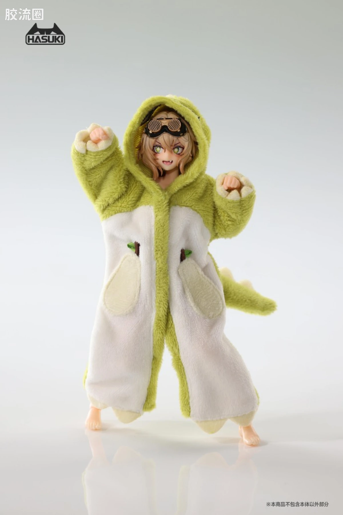 HASUKI-神猫跳动 手办与可动人形系列 服装套装 CS021B 玩偶睡衣B款 服装包 - 图片