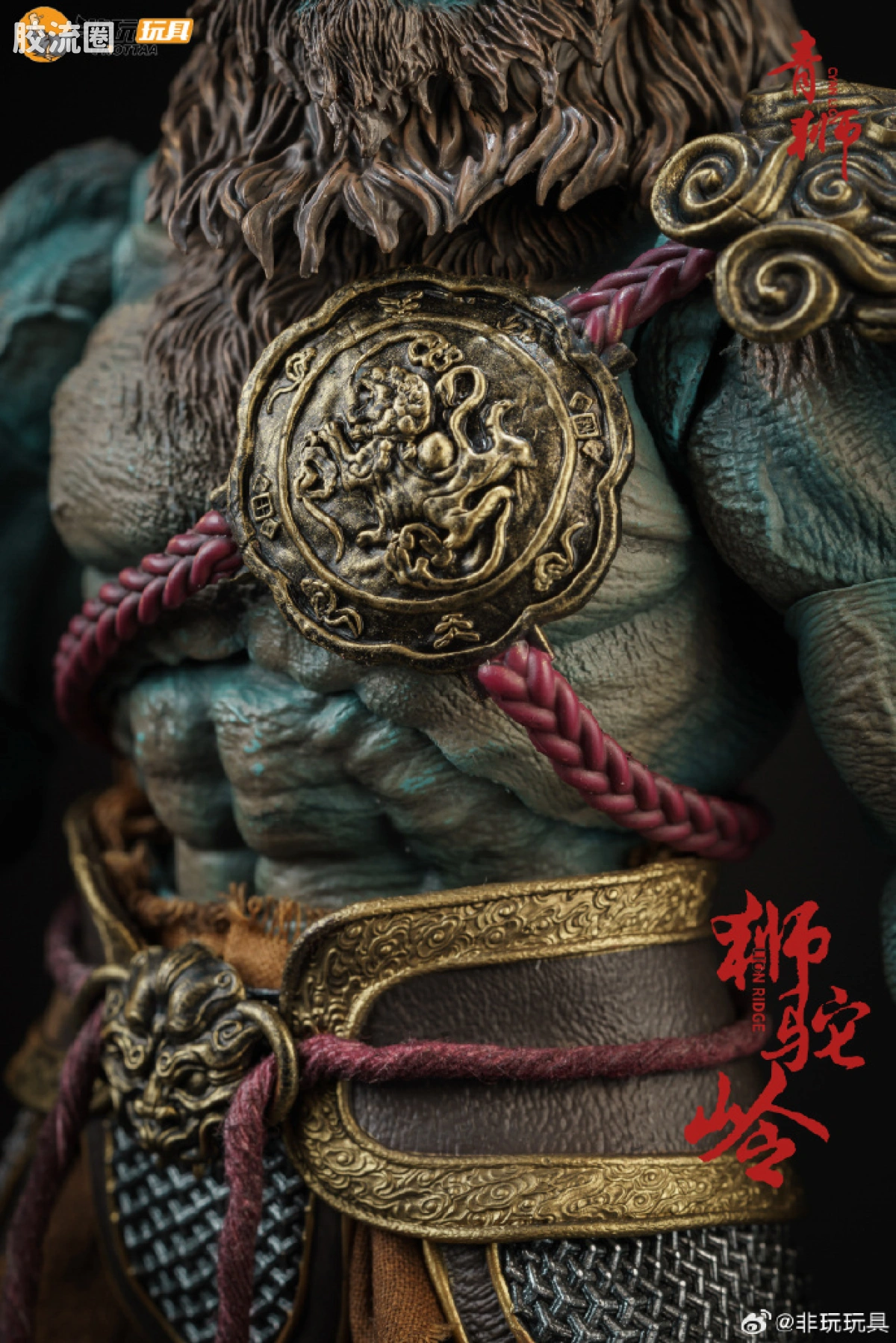 非玩玩具 可动人偶 封魔榜系列 YM005 青狮 普通版/血战版 - 图片