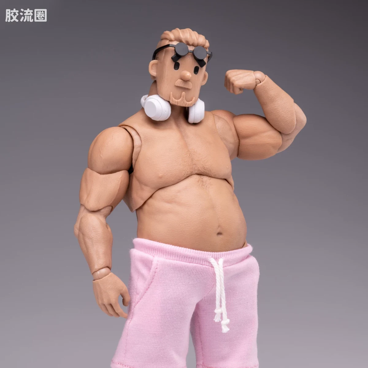 非玩玩具 可动人偶 null 中年方头人 - 图片