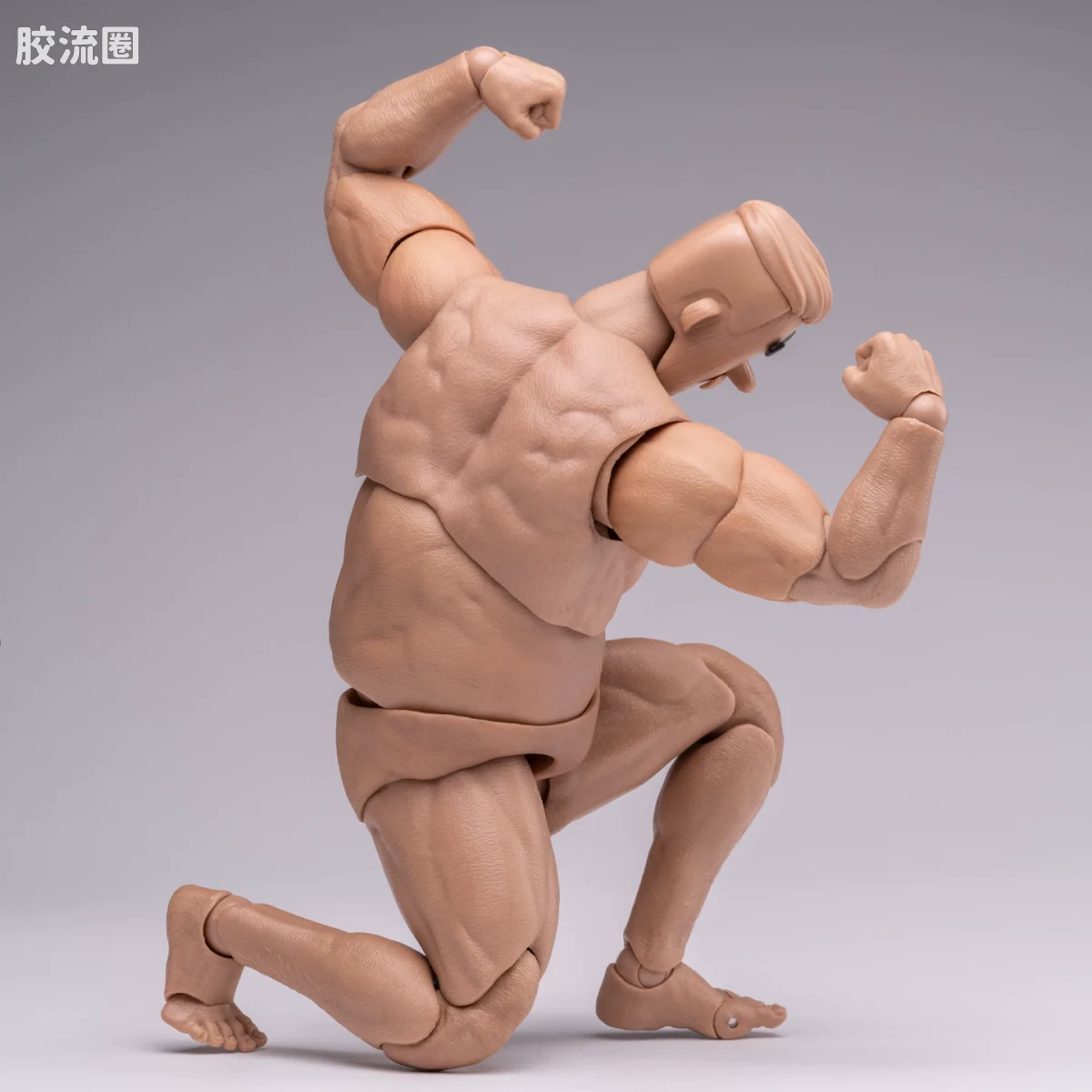 非玩玩具 可动人偶 null 中年方头人 - 图片