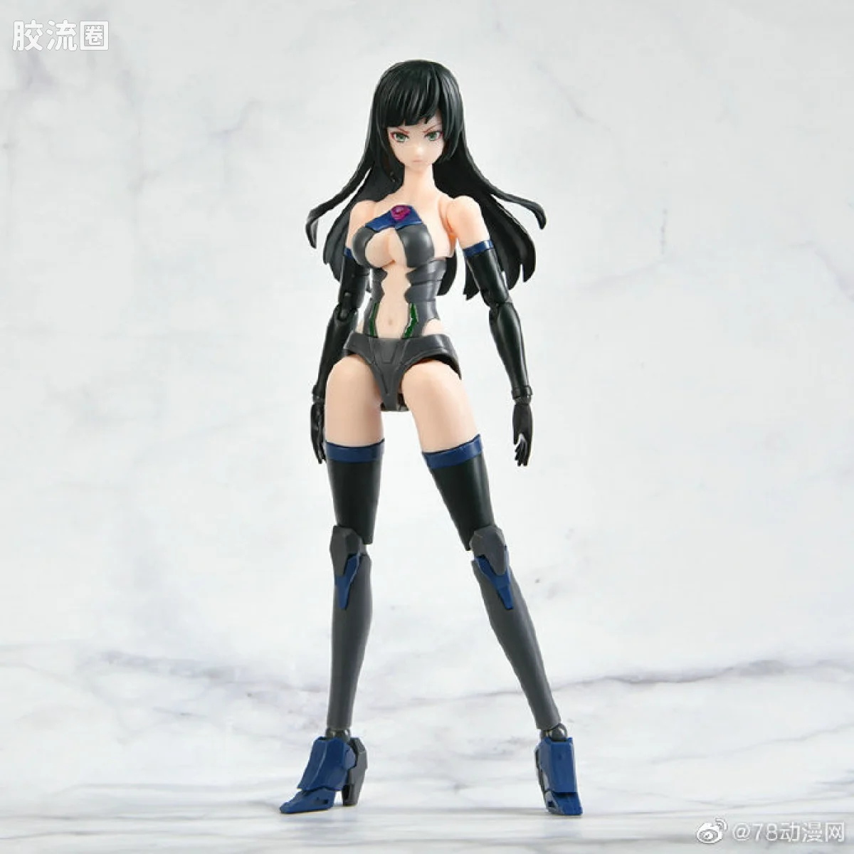 将魂姬拼装模型 将魂姬限定及特别版 MG-02S 关羽·雷神 紫电Ver.(78动漫) - 图片