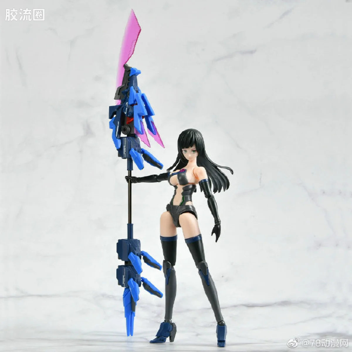 将魂姬拼装模型 将魂姬限定及特别版 MG-02S 关羽·雷神 紫电Ver.(78动漫) - 图片