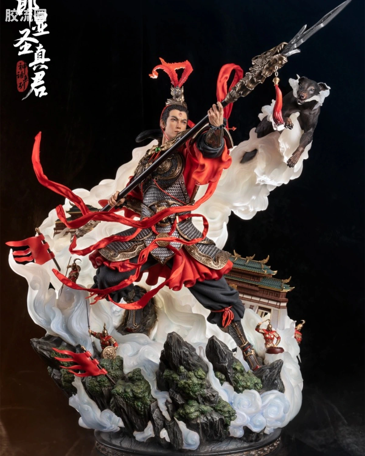 开天工作室神话系列手办摆件艺术雕像二郎神显圣真君杨戬