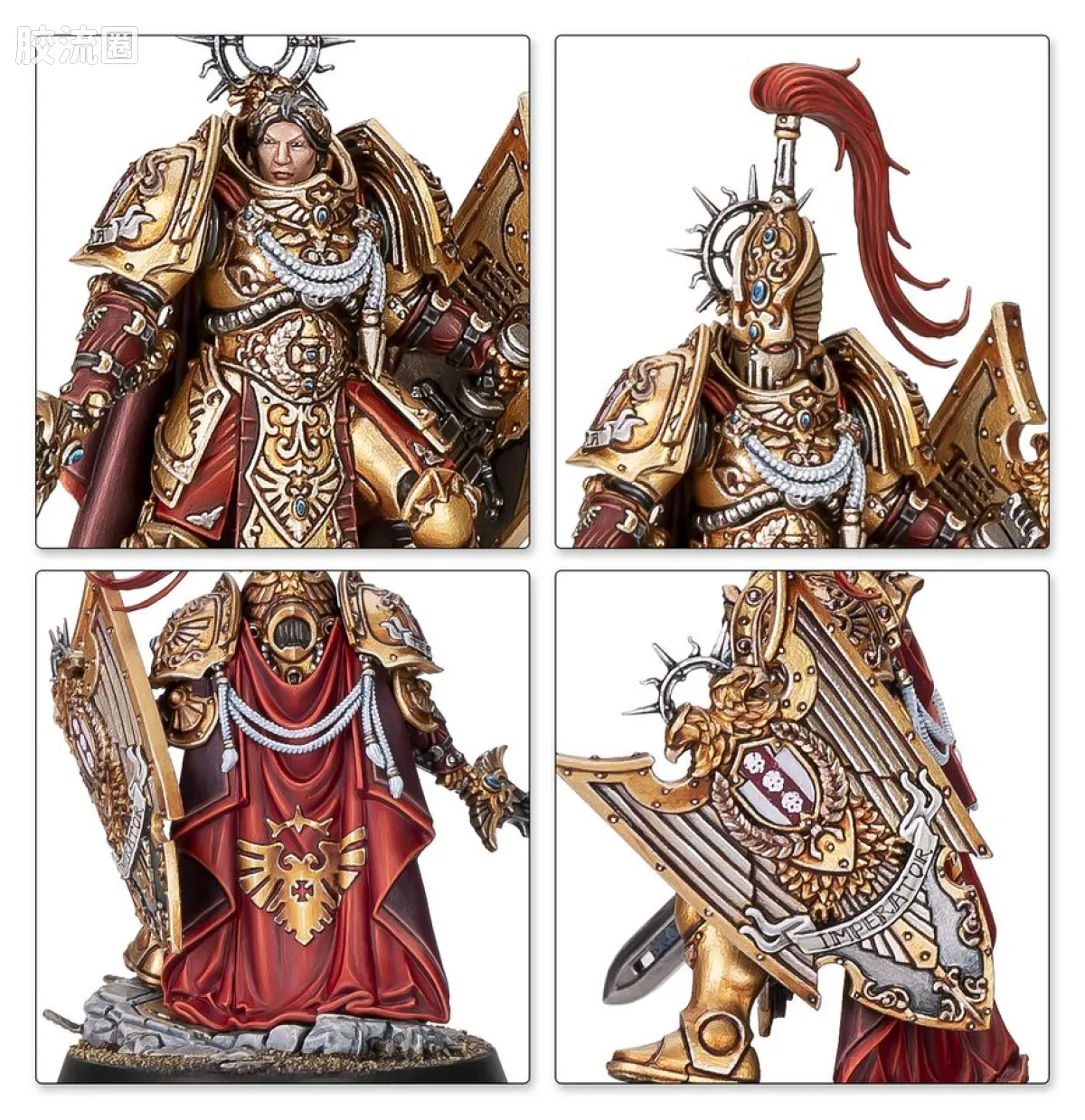 战锤40K Adeptus Custodes 帝皇禁军 11版 战斗巡逻：帝皇禁军 - 图片