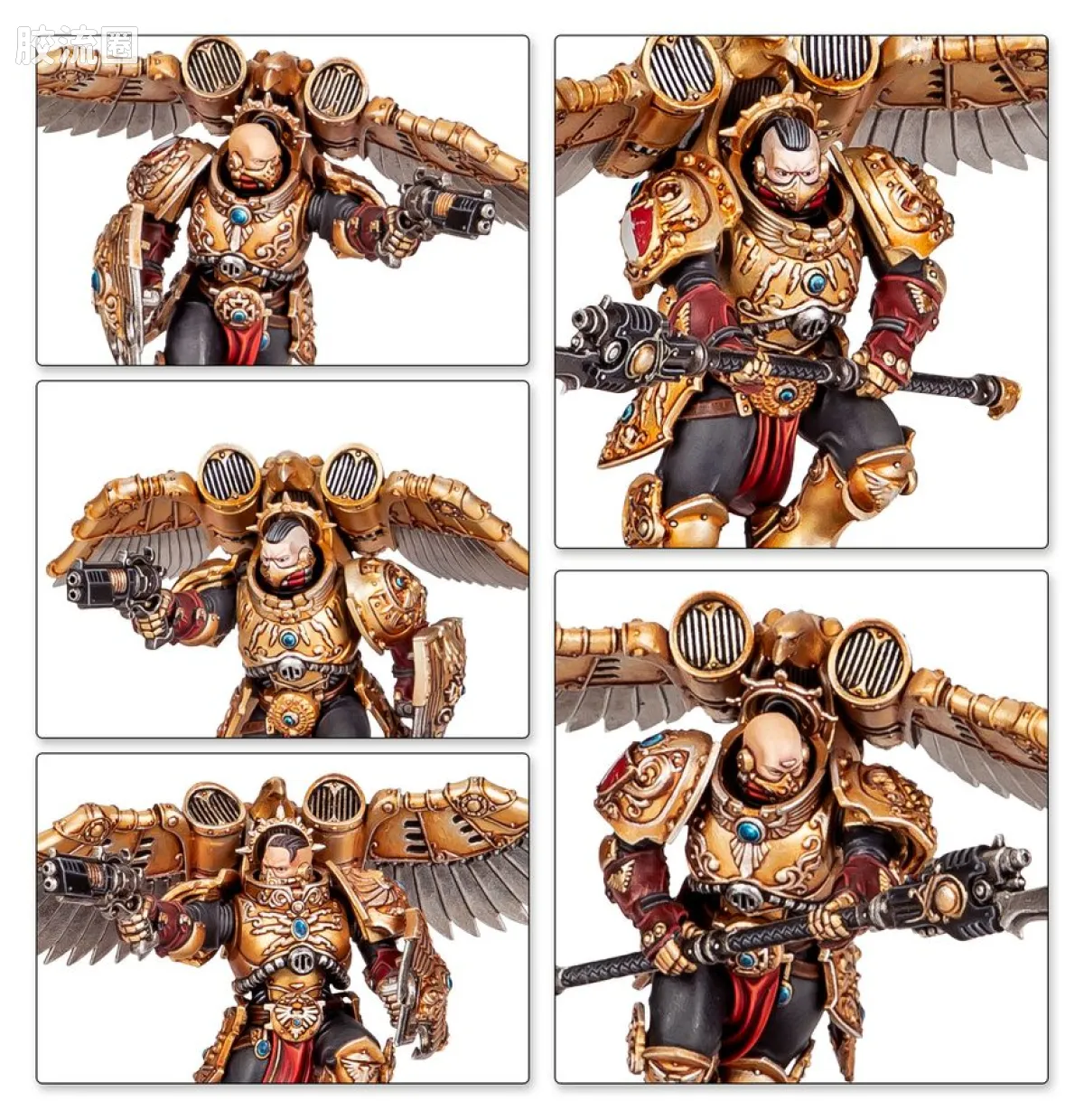 战锤40K Adeptus Custodes 帝皇禁军 11版 战斗巡逻：帝皇禁军 - 图片
