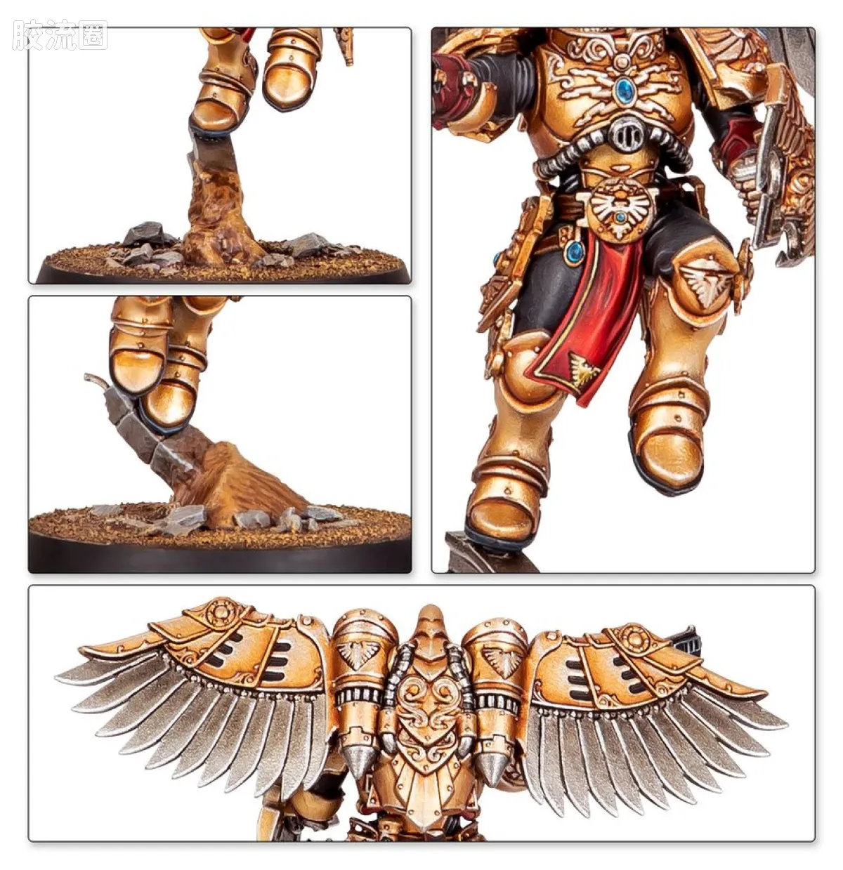 战锤40K Adeptus Custodes 帝皇禁军 11版 战斗巡逻：帝皇禁军 - 图片