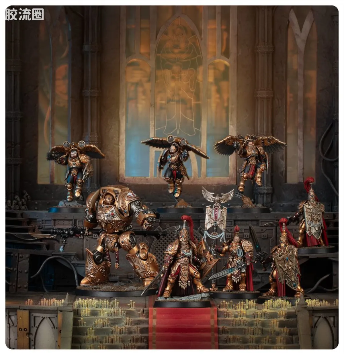 战锤40K Adeptus Custodes 帝皇禁军 11版 战斗巡逻：帝皇禁军 - 图片