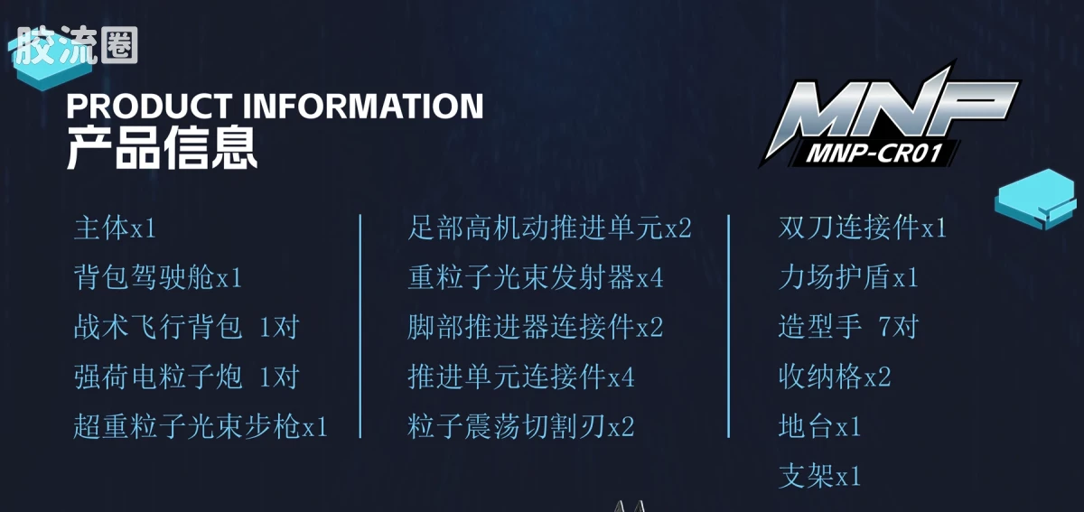 摩动核拼装系列 MNP 赤热五星 MNP-CR01 | 玉衡星6号·头领进阶型·幻赐 - 图片