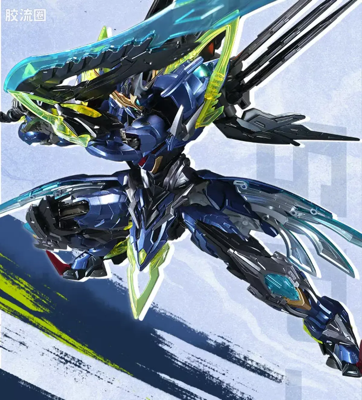摩动核机甲成品系列 SP 星烁级 星甲魂将传 SP-XH02 星魂将闻仲 - 图片