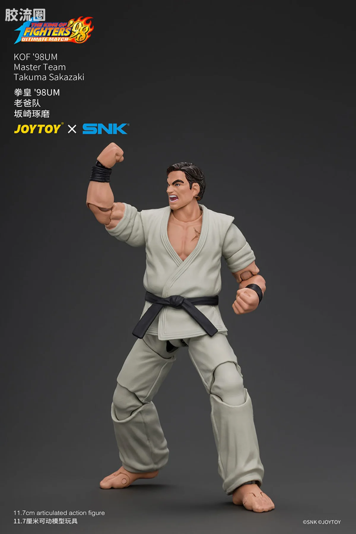 JOYTOY x 拳皇98系列 角色 老爸队 坂崎琢磨 - 图片