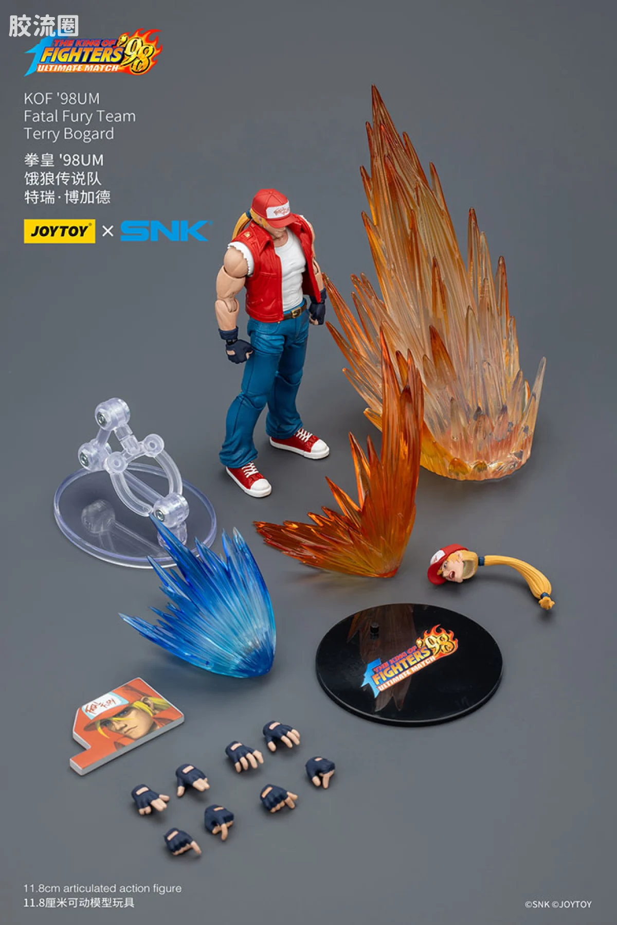 JOYTOY x 拳皇98系列 角色 饿狼传说 特瑞博加德 - 图片