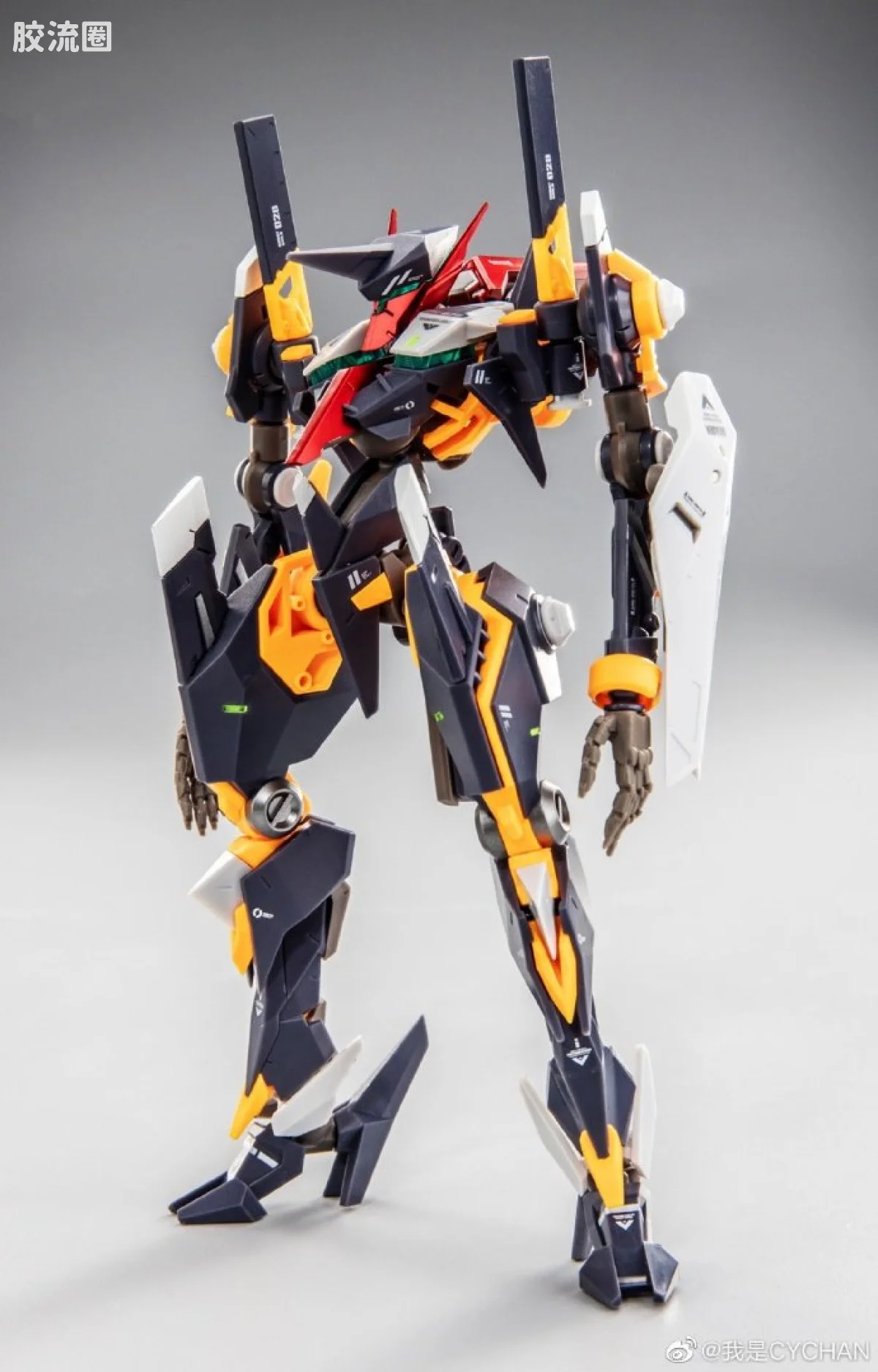 核诚治造机甲成品系列 驳机制-ROBOT BUILD- RB028 AKADEN 赤电 - 图片
