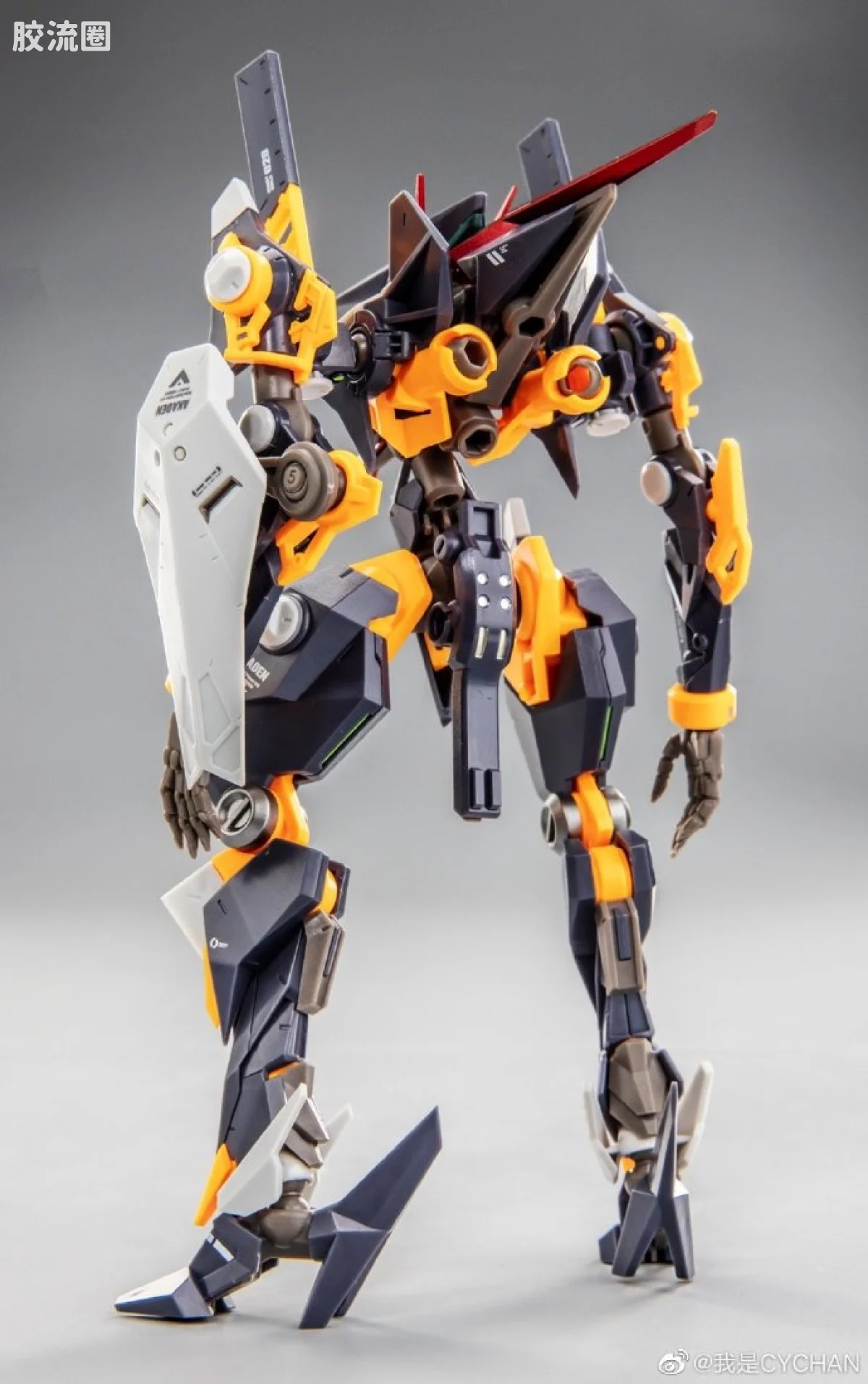 核诚治造机甲成品系列 驳机制-ROBOT BUILD- RB028 AKADEN 赤电 - 图片