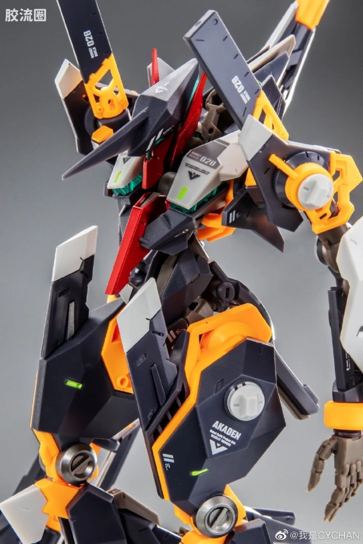 核诚治造机甲成品系列 驳机制-ROBOT BUILD- RB028 AKADEN 赤电 - 图片