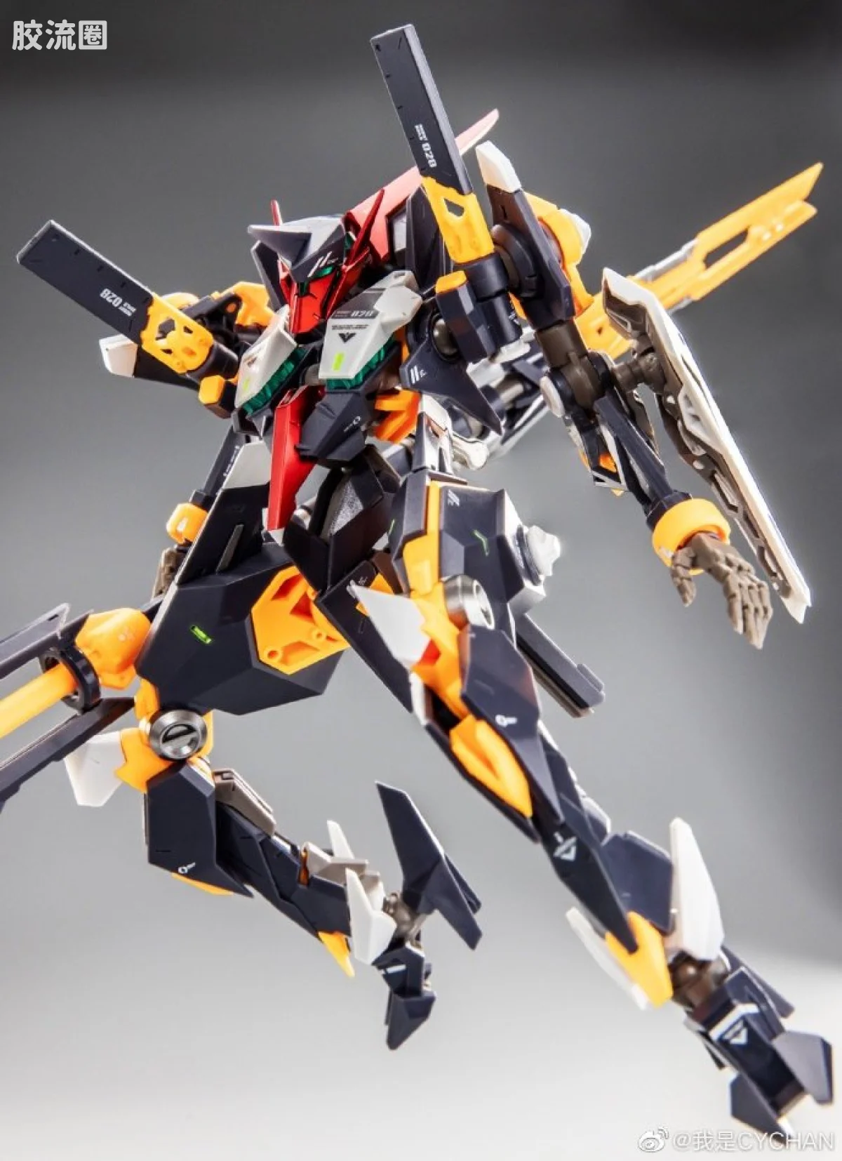 核诚治造机甲成品系列 驳机制-ROBOT BUILD- RB028 AKADEN 赤电 - 图片