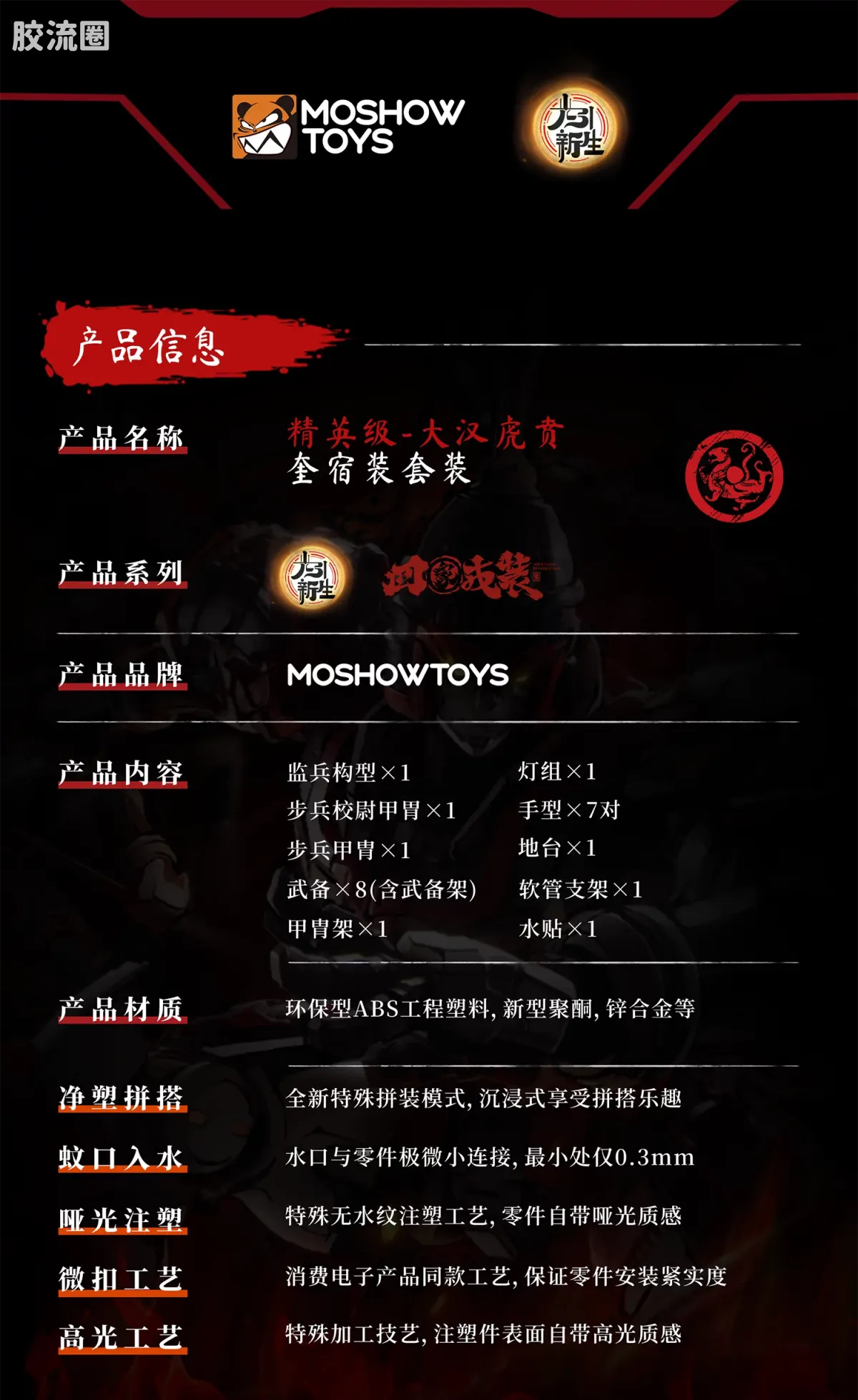 精英级 普通版 大汉虎贲·奎宿装套装 - 图片