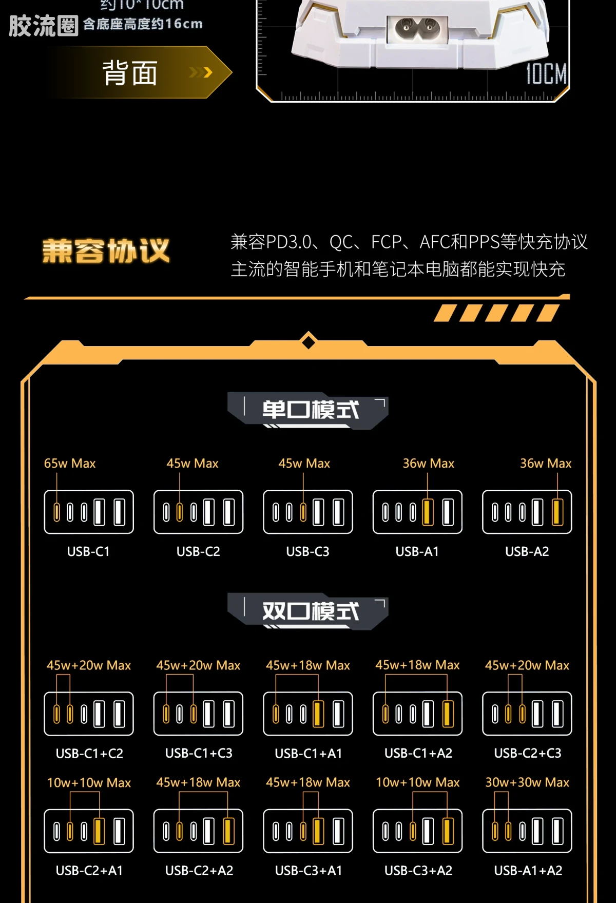 MOSHOWTOYS机甲成品系列 周边及配件包 先祖效应 潮电 湖中骑士胸像 快速充电中心 鎏金 - 图片