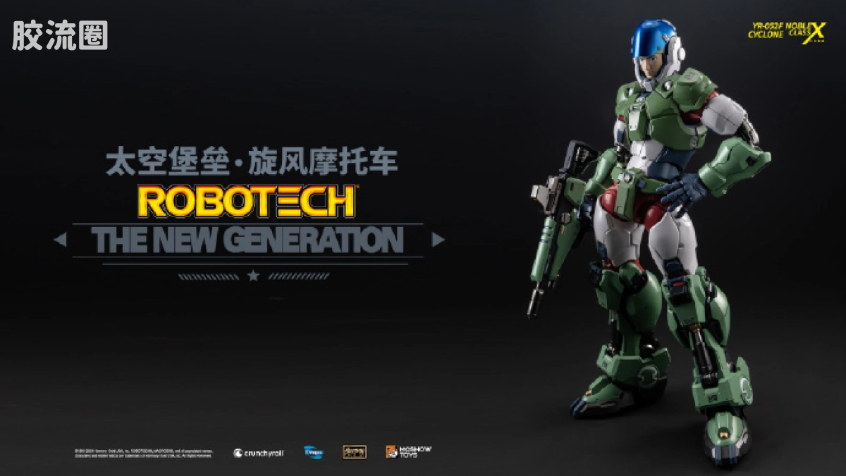 MOSHOWTOYS机甲成品系列 至臻X级 机甲综合 太空堡垒 旋风摩托车 - 图片