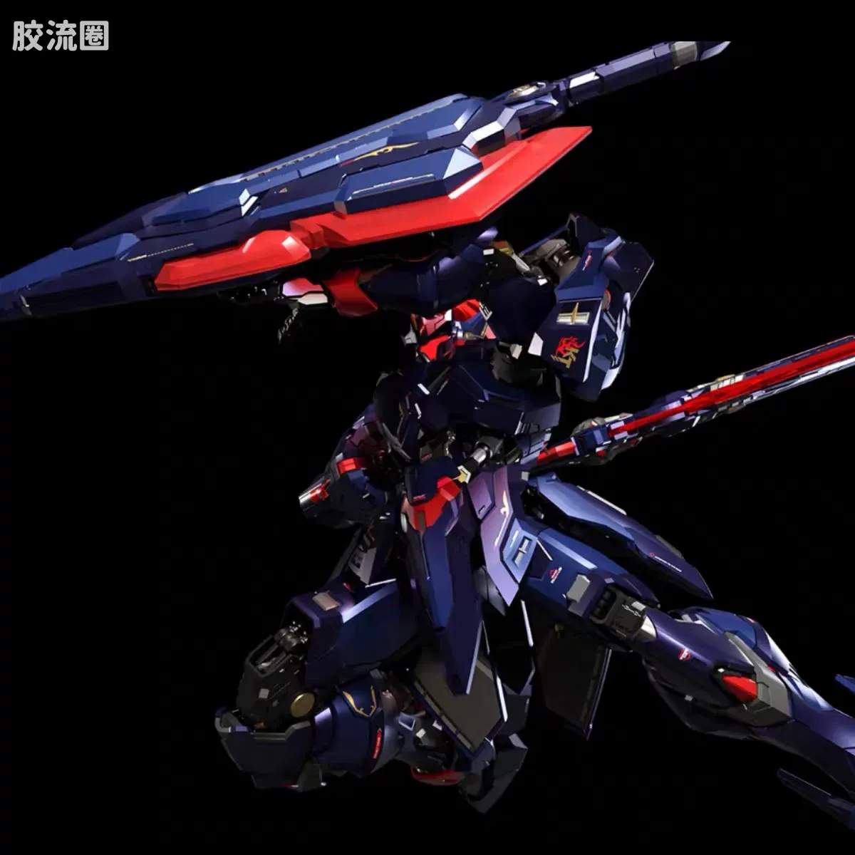 MOSHOWTOYS机甲成品系列 至臻级 先祖效应 至臻级·湖中骑士·灰烬骑士形态 - 图片