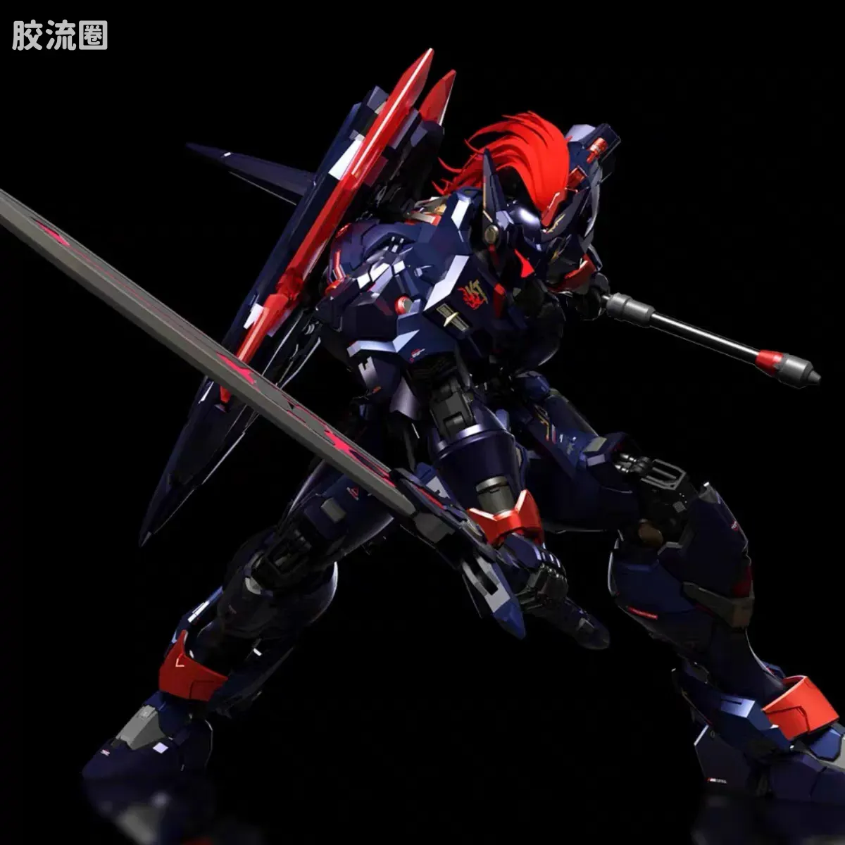 MOSHOWTOYS机甲成品系列 至臻级 先祖效应 至臻级·湖中骑士·灰烬骑士形态 - 图片