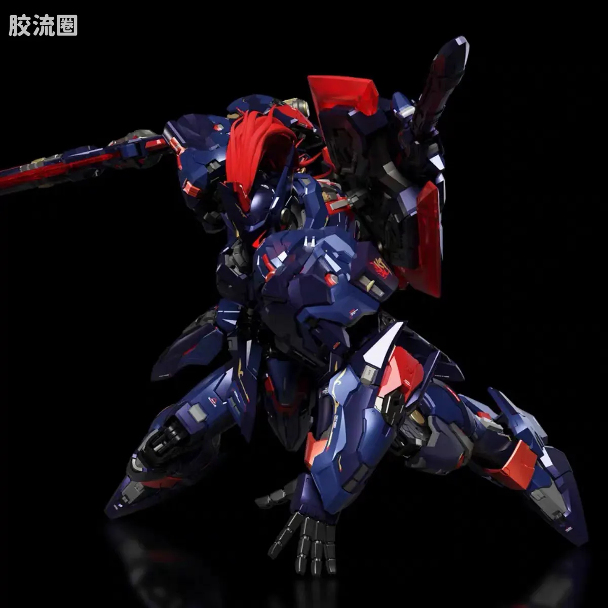 MOSHOWTOYS机甲成品系列 至臻级 先祖效应 至臻级·湖中骑士·灰烬骑士形态 - 图片