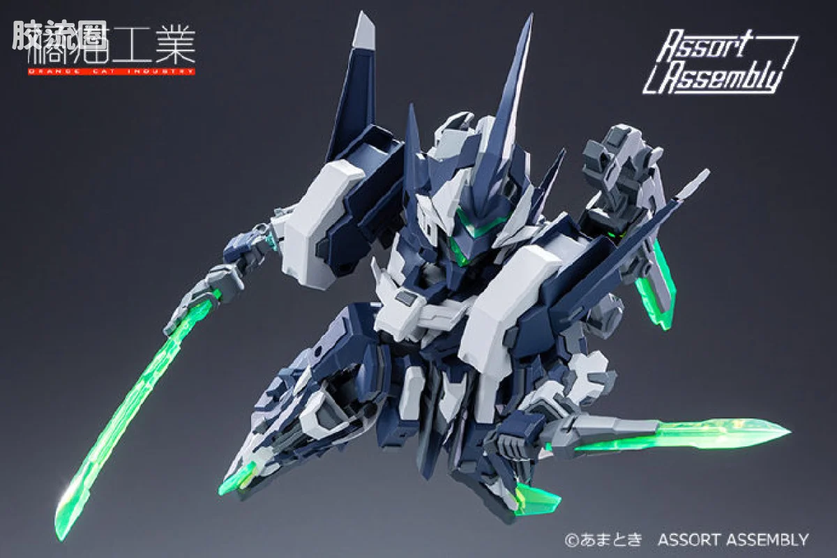 橘猫工业拼装模型系列 SUPER ROBOT HEROES 剑装闪创 ExCreR-SlashCoat - 图片