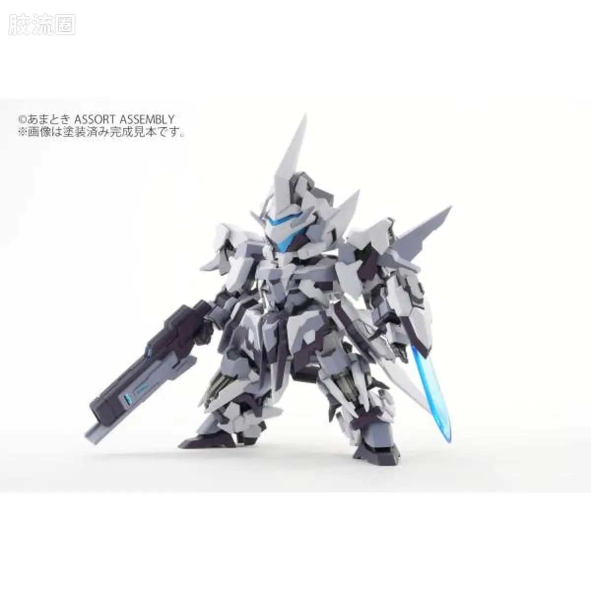橘猫工业拼装模型系列 SUPER ROBOT HEROES 闪创ExCreR Weiss Lawine - 图片