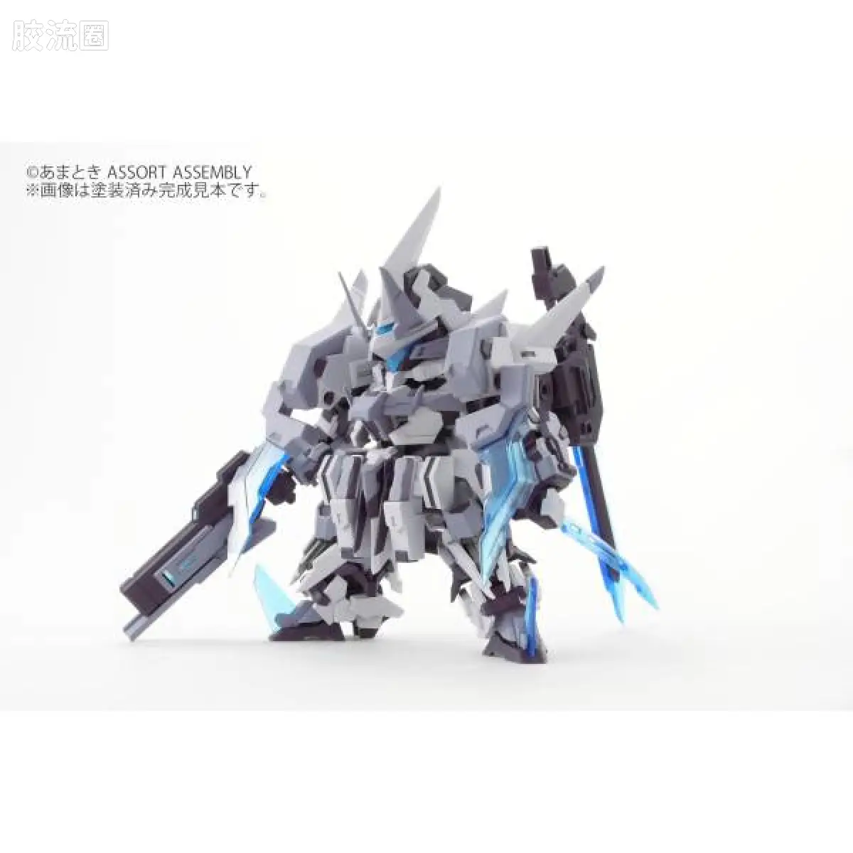 橘猫工业拼装模型系列 SUPER ROBOT HEROES 闪创ExCreR Weiss Lawine - 图片
