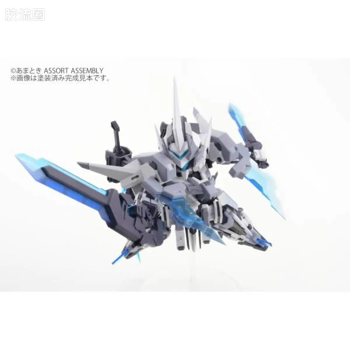 橘猫工业拼装模型系列 SUPER ROBOT HEROES 闪创ExCreR Weiss Lawine - 图片