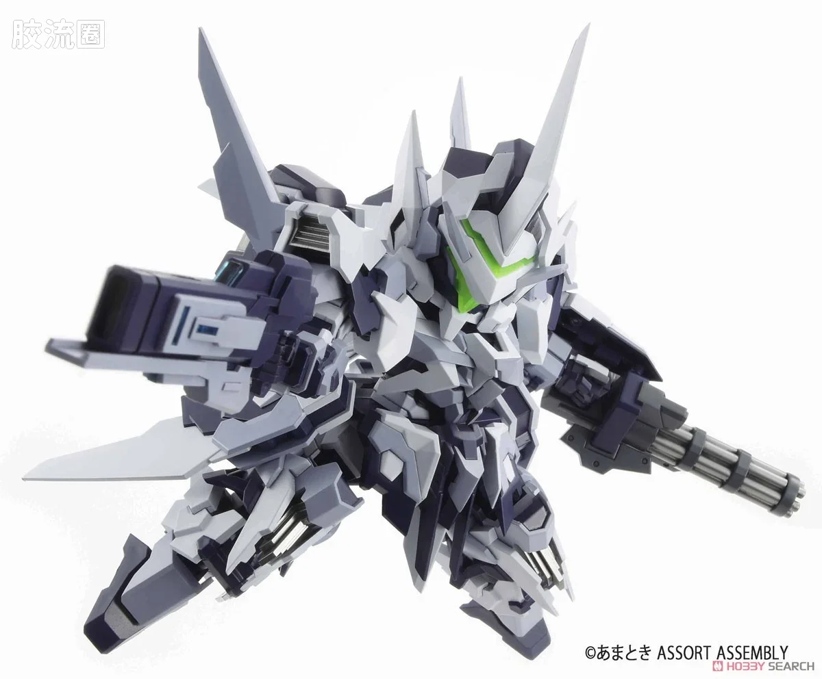 橘猫工业拼装模型系列 SUPER ROBOT HEROES 闪创ExCreR 出厂白色ver. - 图片