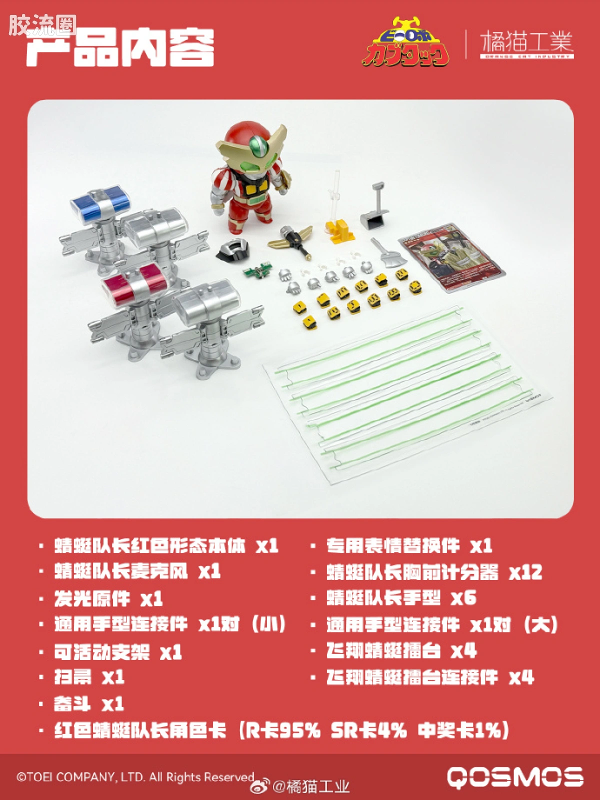 橘猫工业拼装模型系列 QOSMOS 铁甲小宝系列 早餐店套组 - 图片