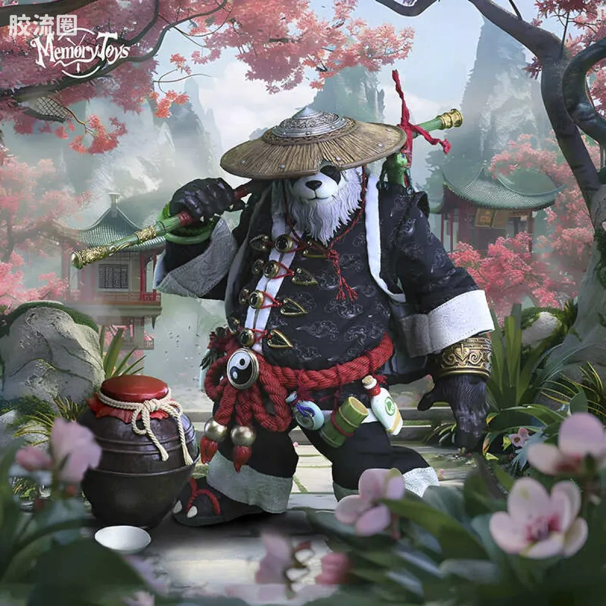 综合成品系列 冒险者世界 云游者熊猫人 吴青烈 - 图片