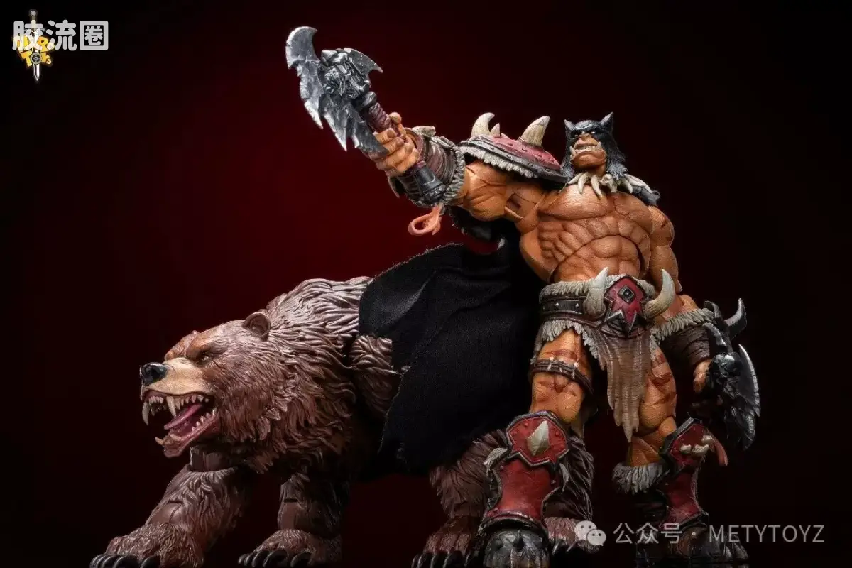 Hero Toys 魔兽世界 战熊 - 图片