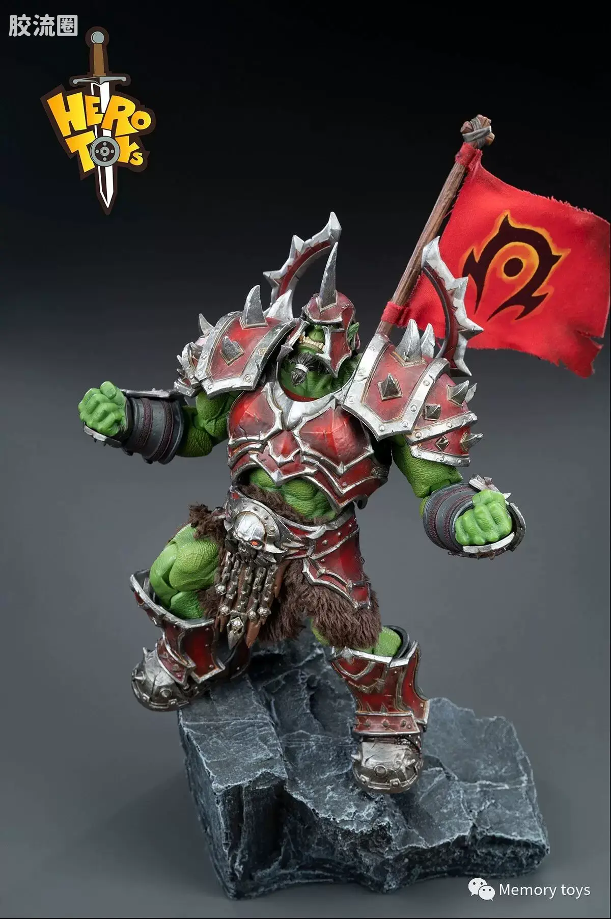 Hero Toys 魔兽世界 兽人督军 精英库卡隆 - 图片