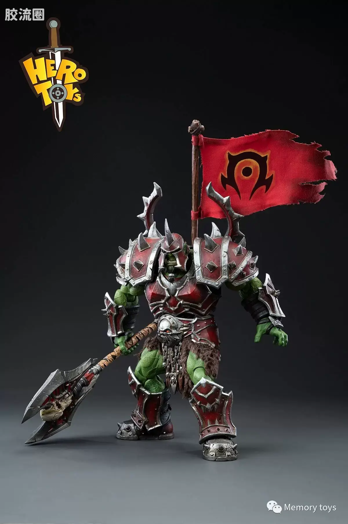 Hero Toys 魔兽世界 兽人督军 精英库卡隆 - 图片