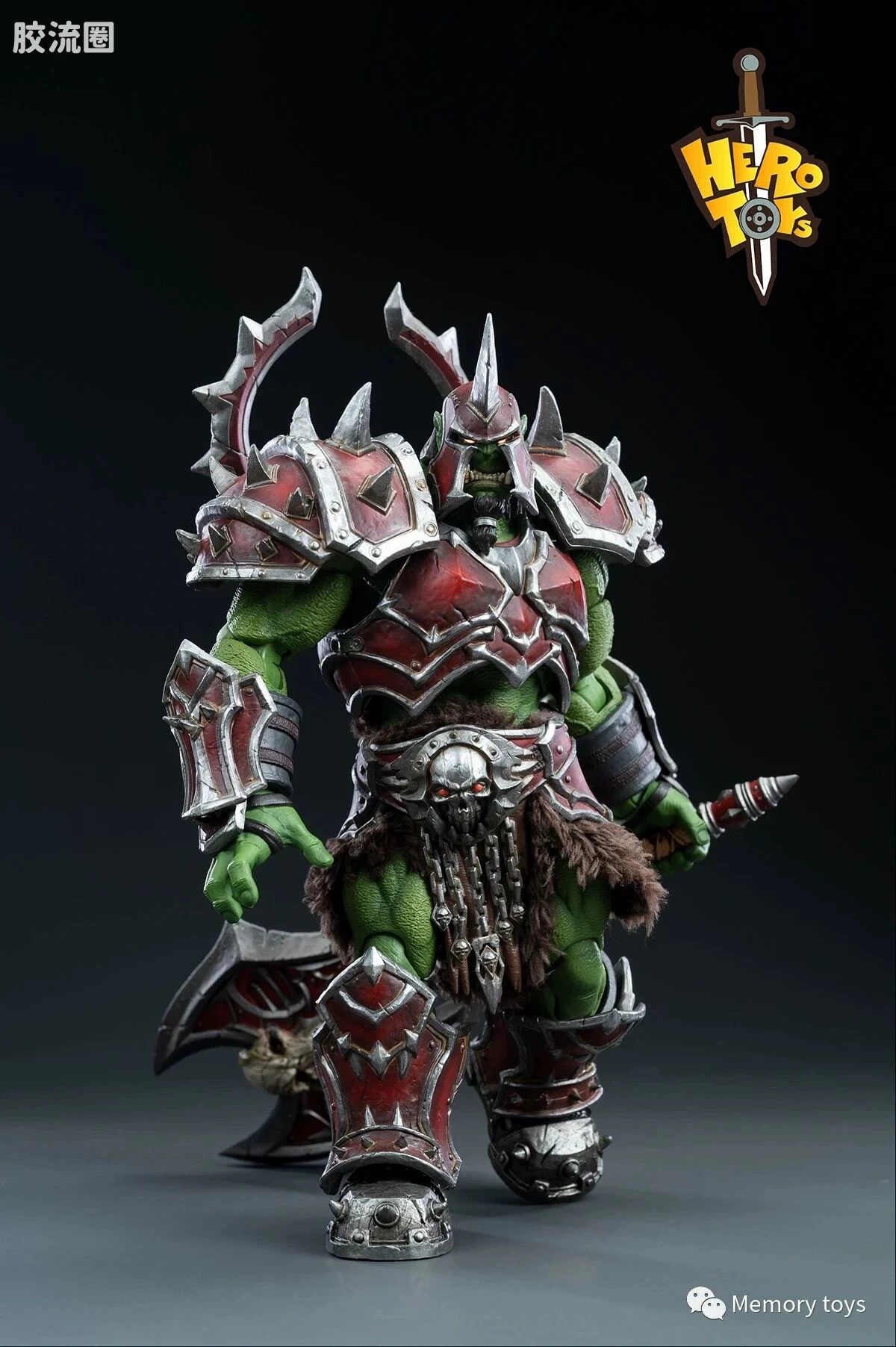 Hero Toys 魔兽世界 兽人督军 精英库卡隆 - 图片