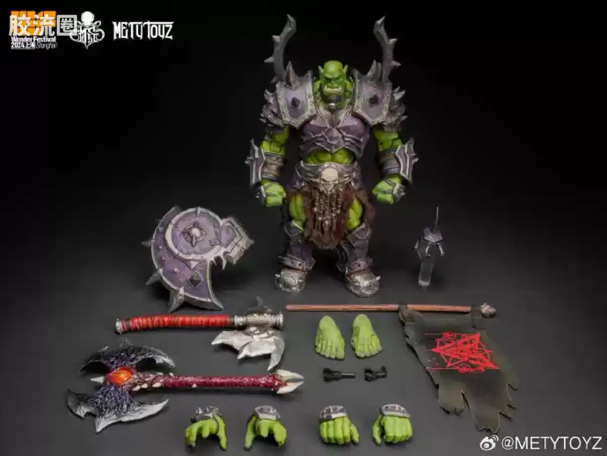 Hero Toys 魔兽世界 兽人督军 精英库卡隆 WF2024限定版 - 图片