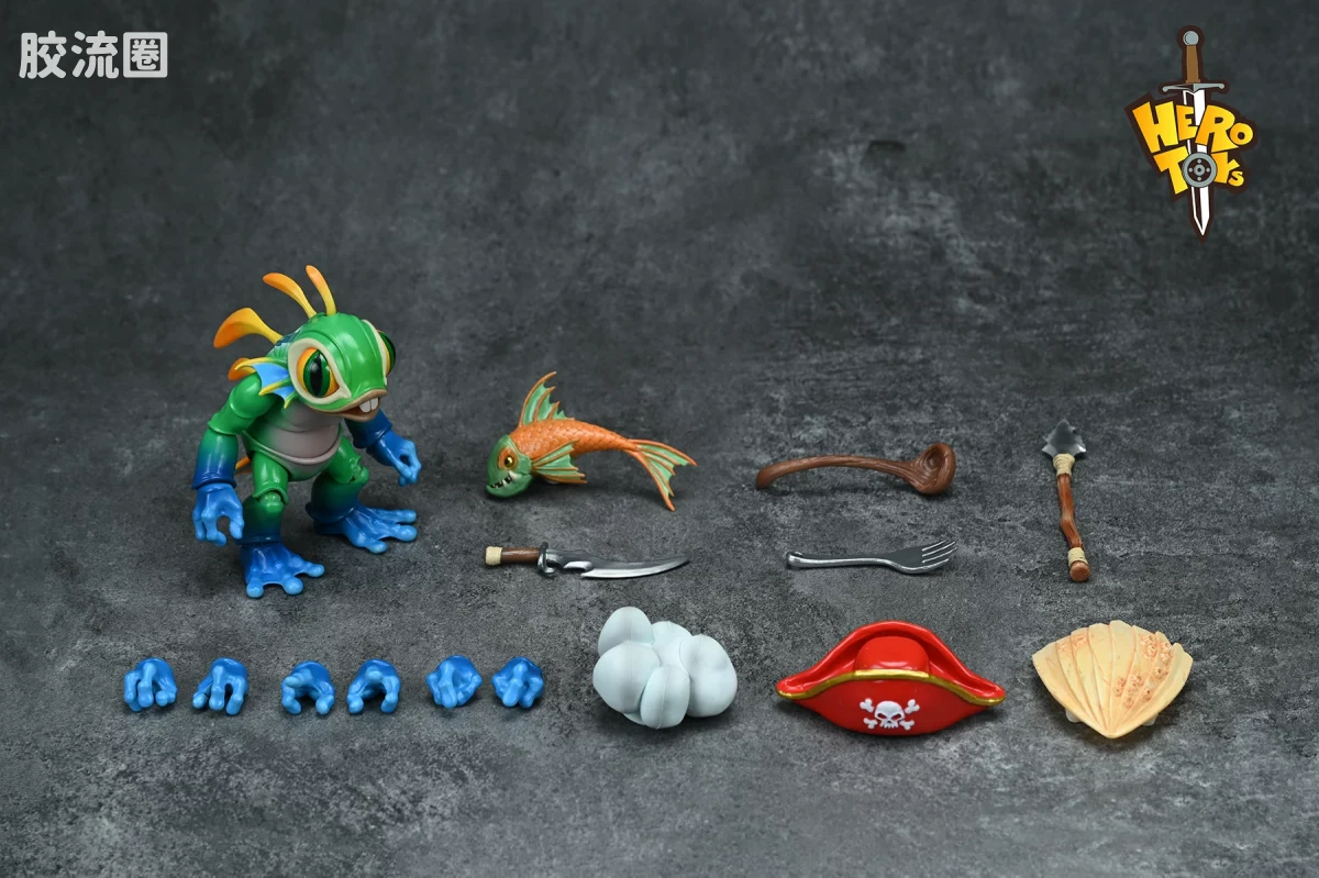 Hero Toys 魔兽世界 奔波尔霸 绿色 - 图片