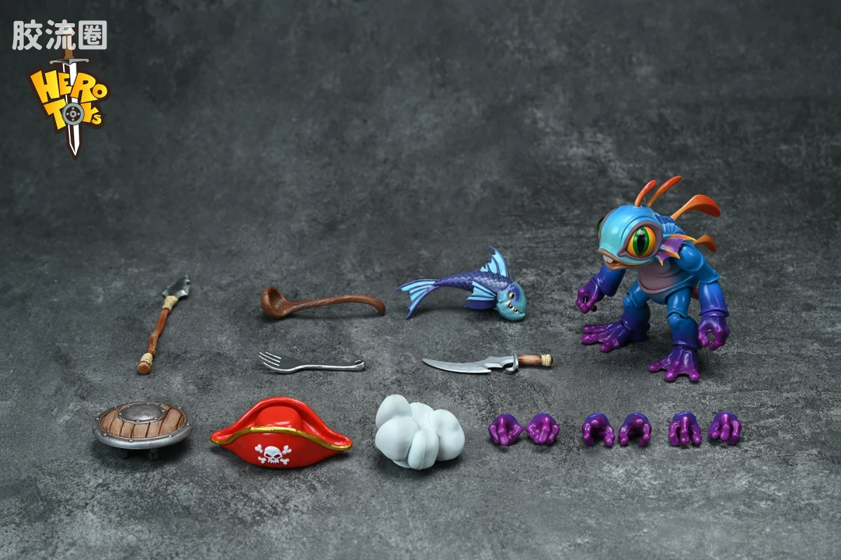 Hero Toys 魔兽世界 奔波尔霸 蓝色 - 图片