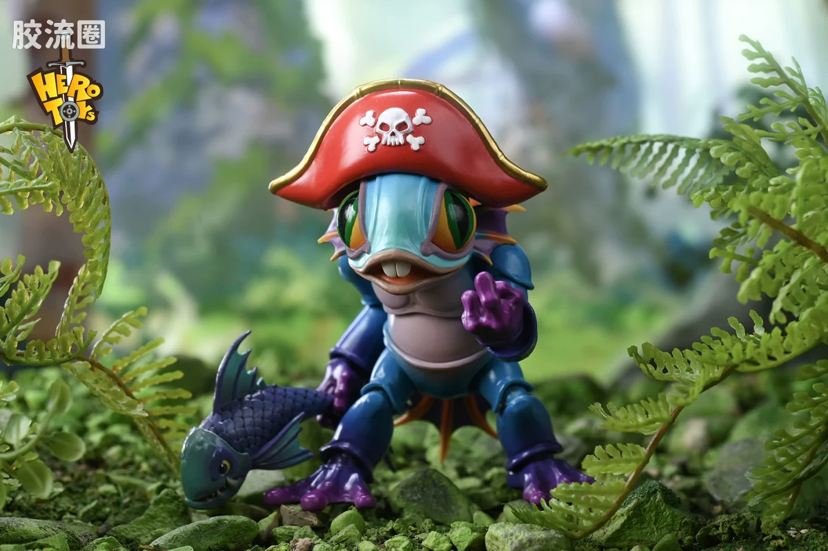 Hero Toys 魔兽世界 奔波尔霸 蓝色 - 图片