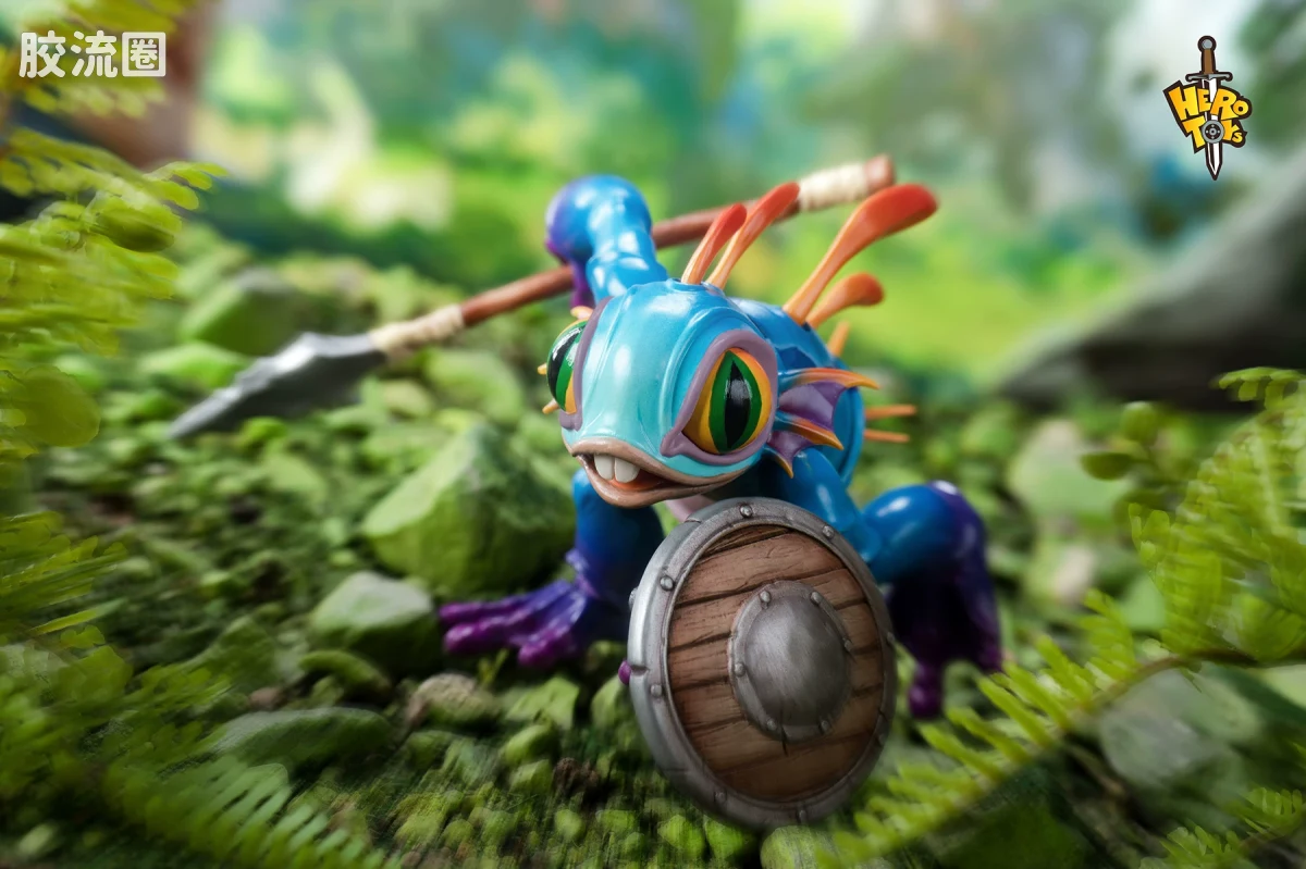 Hero Toys 魔兽世界 奔波尔霸 蓝色 - 图片