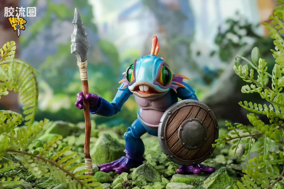 Hero Toys 魔兽世界 奔波尔霸 蓝色 - 图片