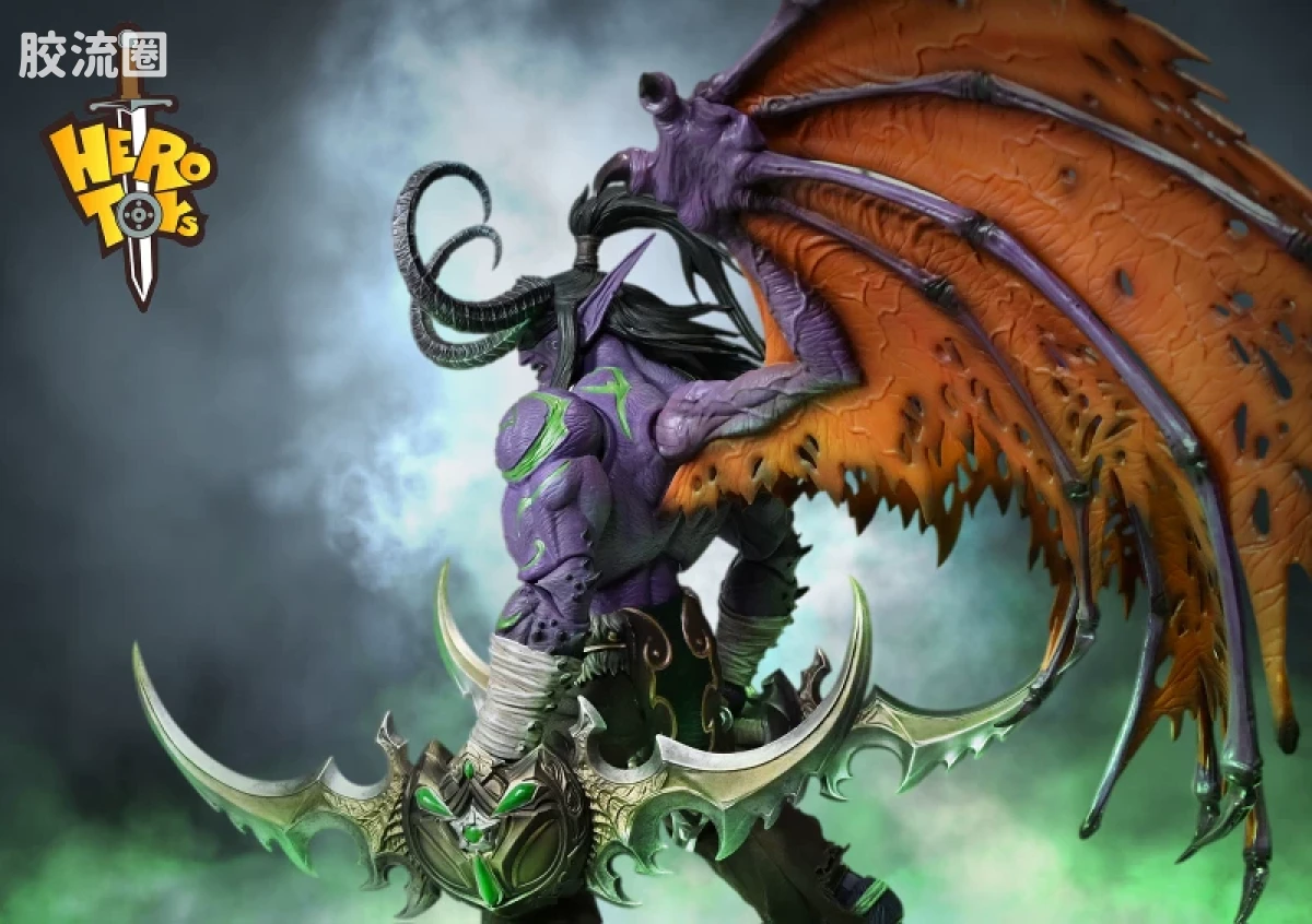 Hero Toys 魔兽世界 恶魔猎手 伊利丹 - 图片