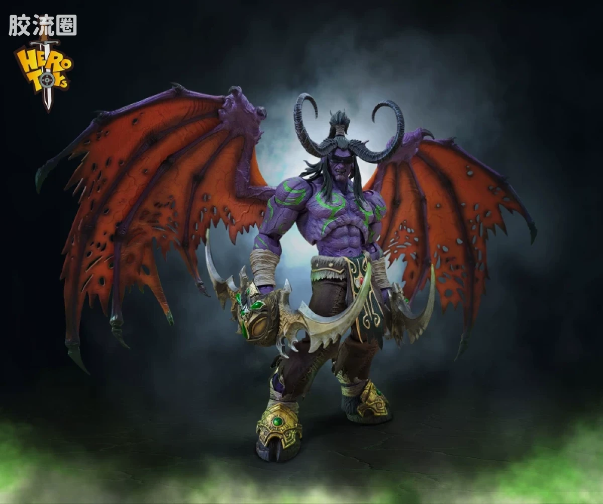 Hero Toys 魔兽世界 恶魔猎手 伊利丹 - 图片