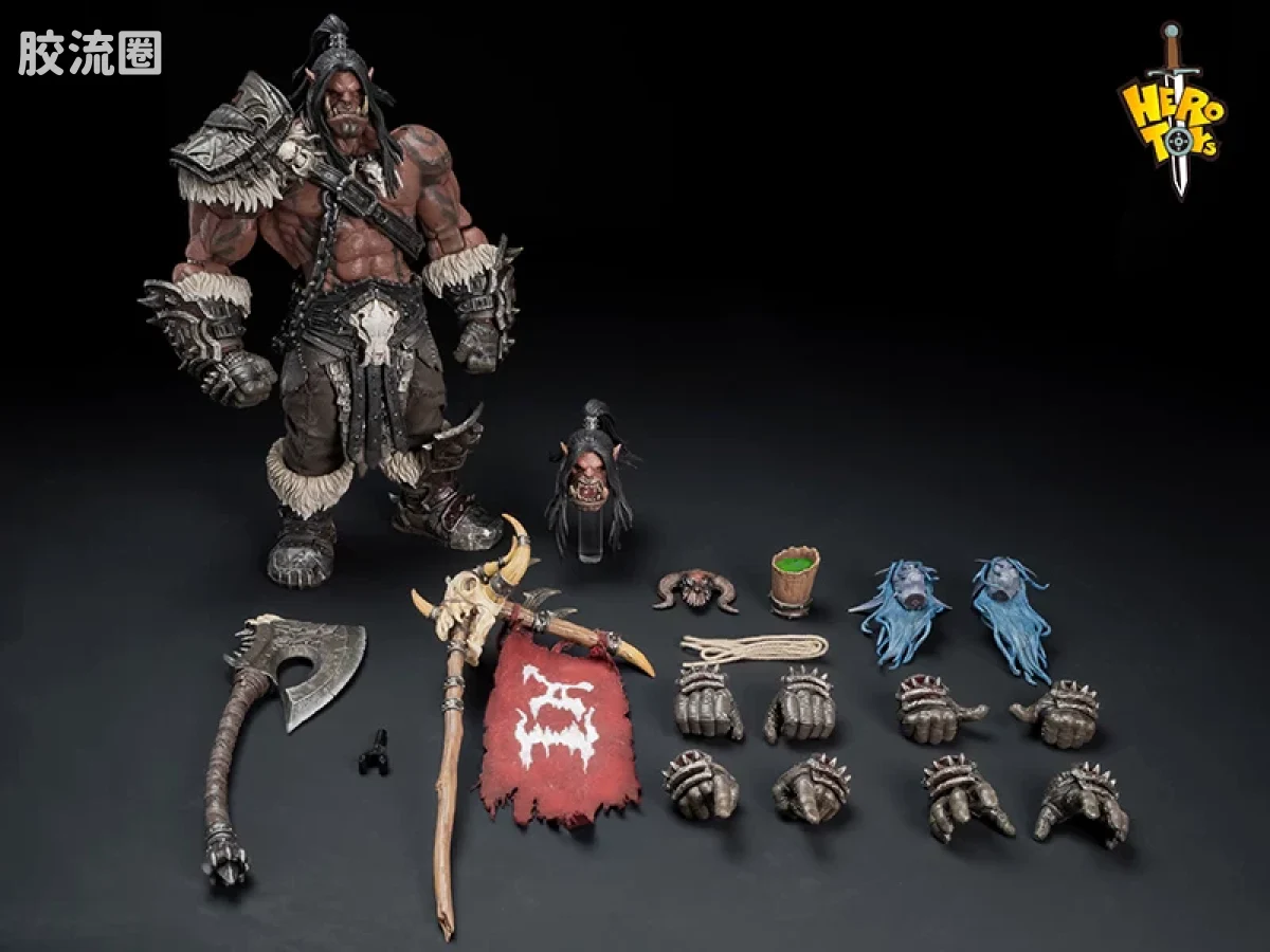 Hero Toys 魔兽世界 格罗姆 地狱咆哮 - 图片