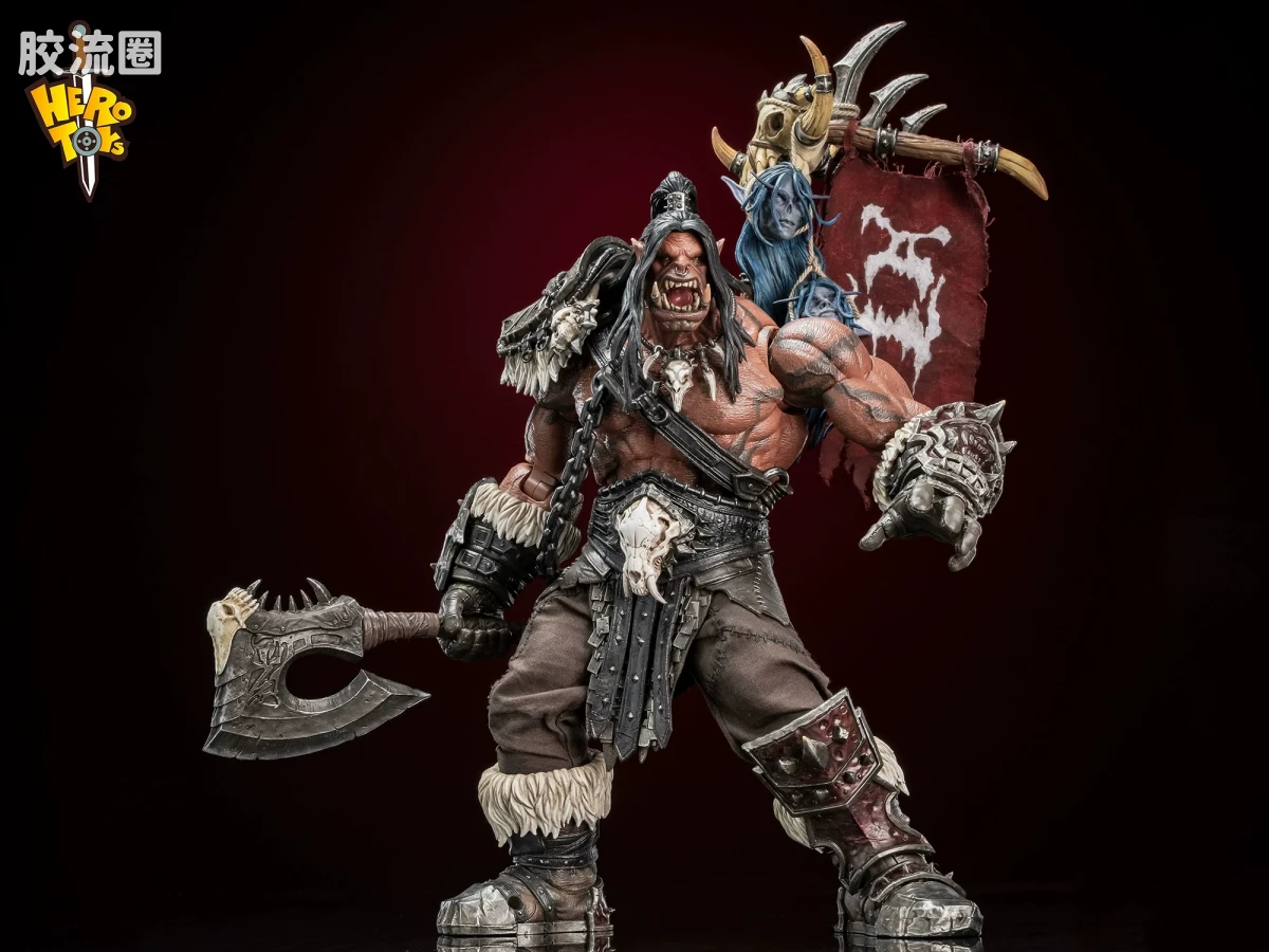 Hero Toys 魔兽世界 格罗姆 地狱咆哮 - 图片