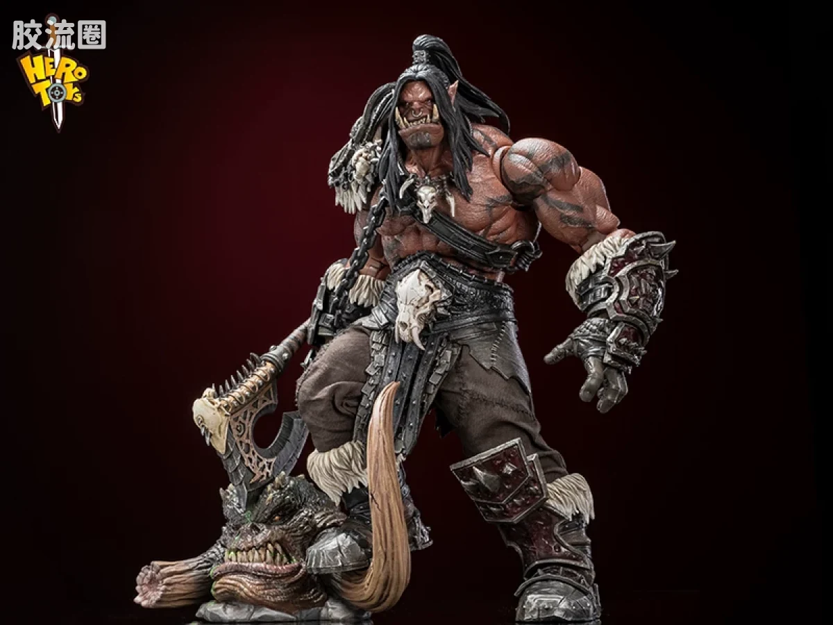Hero Toys 魔兽世界 格罗姆 地狱咆哮 配件包 - 图片