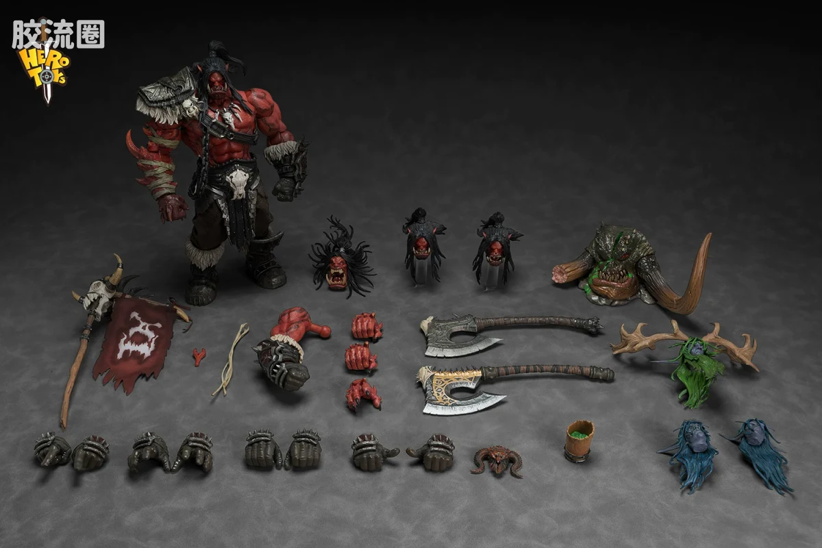 Hero Toys 魔兽世界 格罗姆 地狱咆哮 限定版 - 图片